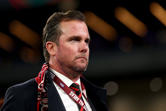 Essendon president Andrew Welsh.