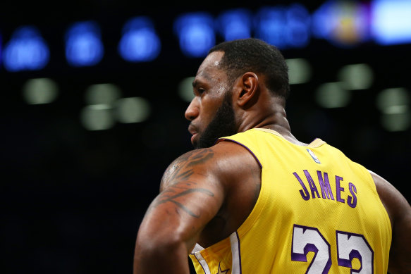 LeBron James is climbing steadily up the NBA top-scorers list.