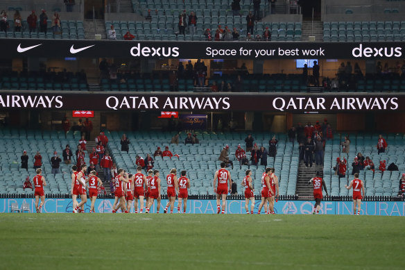 The Swans don't look likely to threaten for another AFL premiership in the foreseeable future.