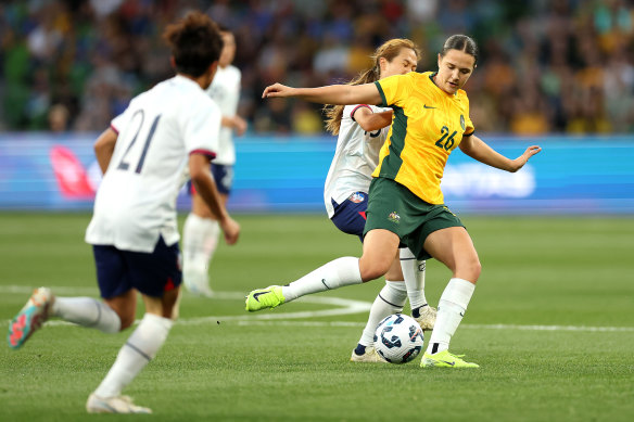The Matildas are arguably Australia’s favourite sporting team but the round ball game is struggling domestically.