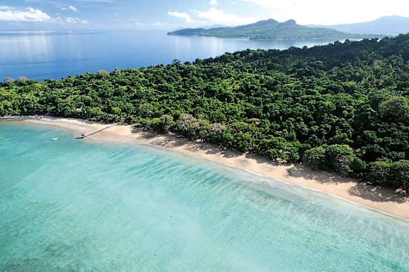 N’Gouja Beach, in the south of the island of Mayotte.