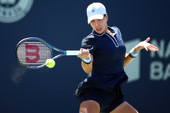 Ajla Tomljanovic proved no match for the world No.1 in Toronto.
