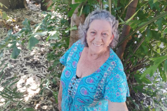 Lyn Lynch from Fernvale, whose home was flooded to the rooftop during the 2011 Brisbane flood.