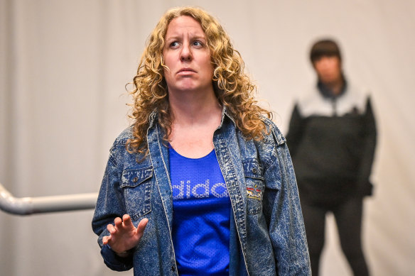 Bron Batten descibes her character as “the colleague you have that thinks she’s the boss but she’s not”.