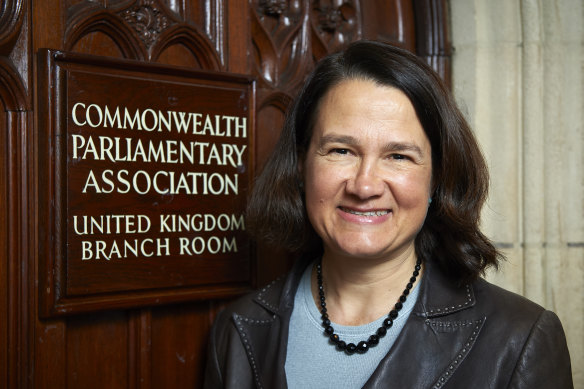 West in the Houses of Parliament at Westminster in 2019.