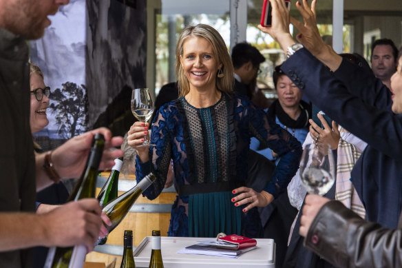 Jane Thomson founded The Fabulous Ladies’ Wine Society in 2012. 