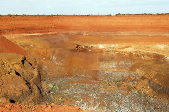 Lynas Corporation’s Mount Weld rare earth mine in Western Australia.