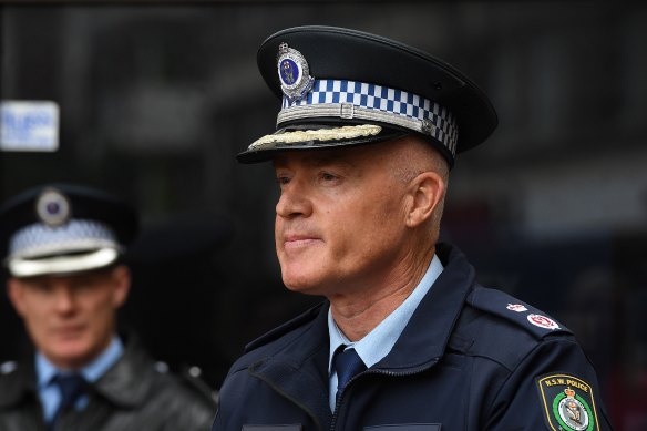 NSW Police Deputy Commissioner Mal Lanyon.