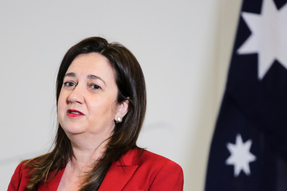 Queensland Premier Annastacia Palaszczuk.