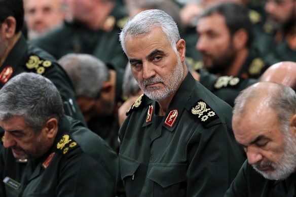 Iranian Revolutionary Guard General Qassem Soleimani.