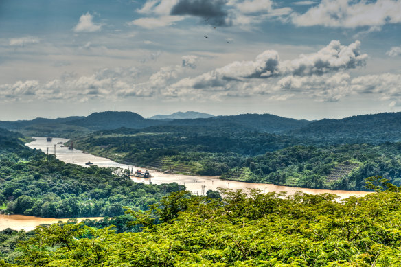 The Panama Canal.  