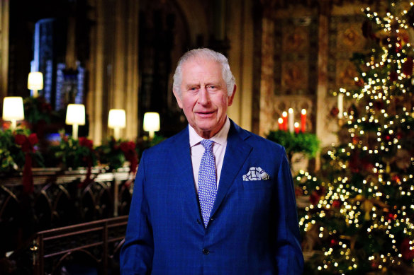 King Charles III delivers his first Christmas message. 