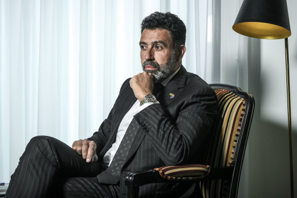 Nasser Mashni, president of the Australia Palestine Advocacy Network, said there was no realistic hope for a two-state solution.