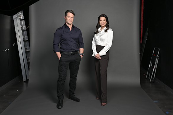 Denham Hitchcock and Amelia Brace bring a long history of news reporting to 10 News+. 
