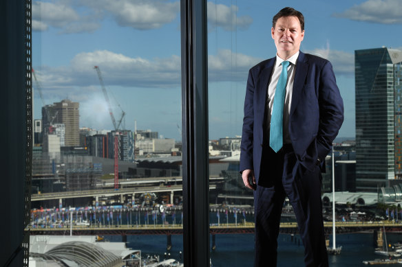 Crown Resorts chief executive Steve McCann has stepped down.