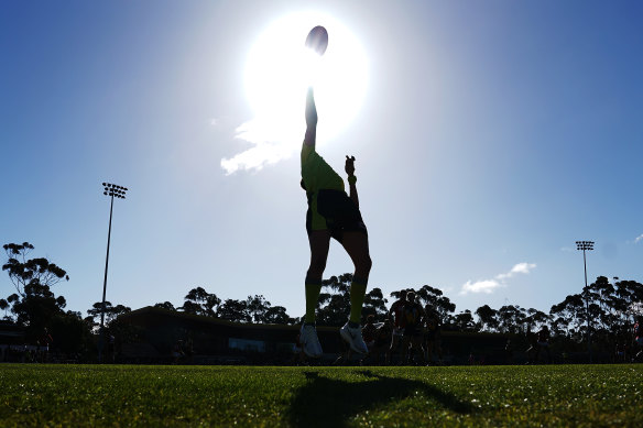 AFL umpiring.