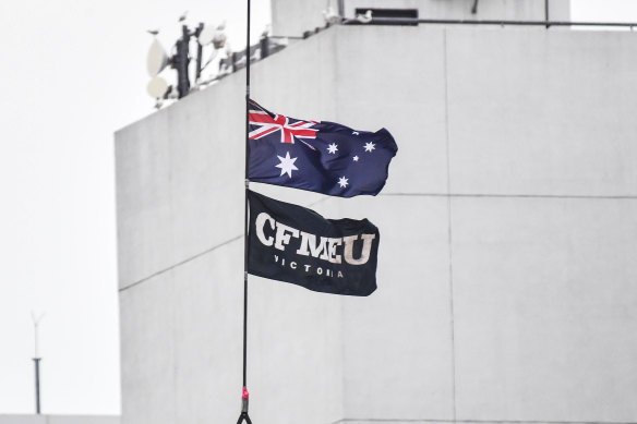 The CFMEU and its officials will pay fines of more than $108,000.