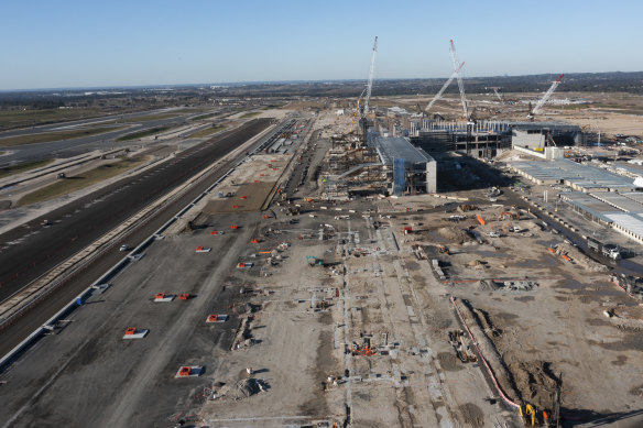 Western Sydney Airport is due to open in late 2026.