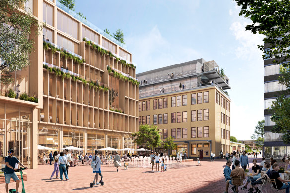 Stockholm Wood City will be located in Sickla.
