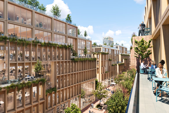 Sweden hopes to lead innovation in timber architecture, with 70 per cent of its land covered in forests.
