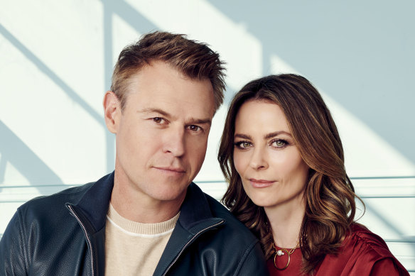 In the new season of <i>Five Bedrooms</i>, Kat Stewart’s Liz is drawn back to the husband, Stuart (Rodger Corser), she left, all the while hoping to build an independent life. 