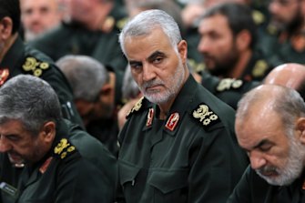 Revolutionary Guard General  Qassem Soleimani.