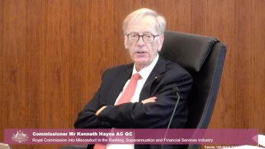 Commissioner Kenneth Hayne asked how Westpac would respond to requests from ASIC in future.
