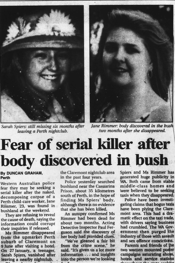 'Enigma of the dark': Mystery of Claremont killings finally begins to ...