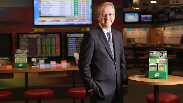 Tabcorp CEO David Attenborough.