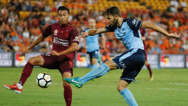 Class act: Milos Ninkovic has been a cultured presence for Sydney FC this season.