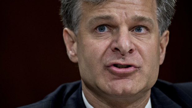Christopher Wray, director of the Federal Bureau of Investigation .