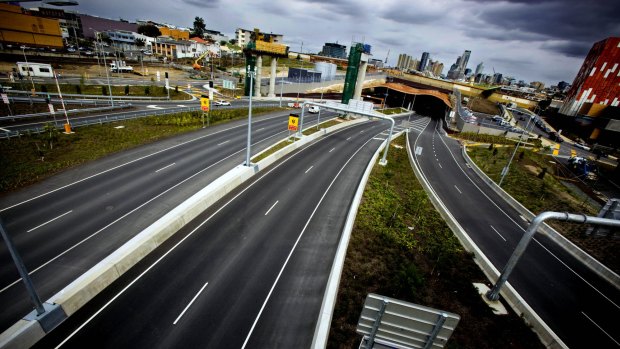 Brisbane's Clem7 toll road and tunnel.