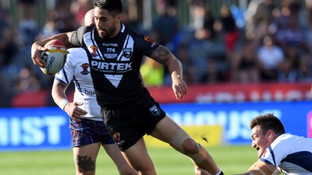 No worries: New Zealand's Shaun Johnson is just one player who may be tested by the heat and altitude in Denver.