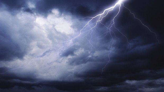 Storms are predicted to hit Brisbane this afternoon.
