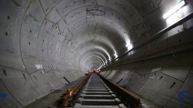 Most of the proposed metro line between Westmead and the CBD will run through tunnels.