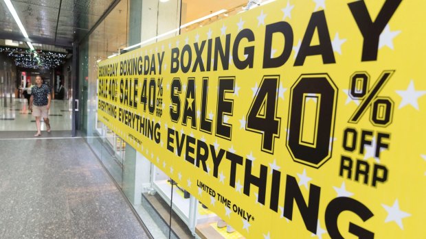 A record $2.36 billion is predicted to be spent on Boxing Day.