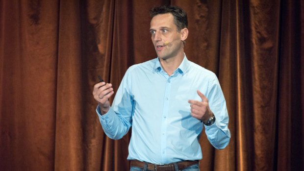 Amazon's local head Rocco Breauniger was spruiking FBA at a "sellers summit" in Sydney in November. 