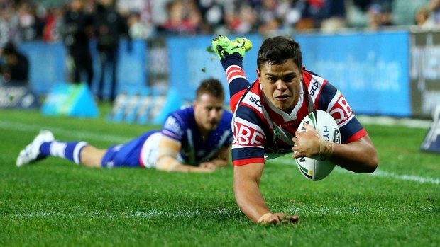 Signed and sealed: Latrell Mitchell has extended his contract at Bondi until the end of 2020.