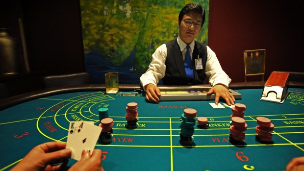 Baccarat is the game of choice for wealthy Asian gamblers.