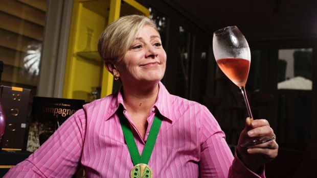 Jayne Powell says she was the original Champagne dame.