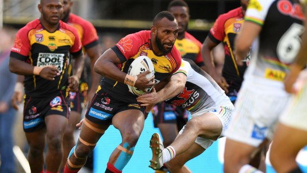 Big step forward: The PNG Hunters in the 2017 State Championship.
