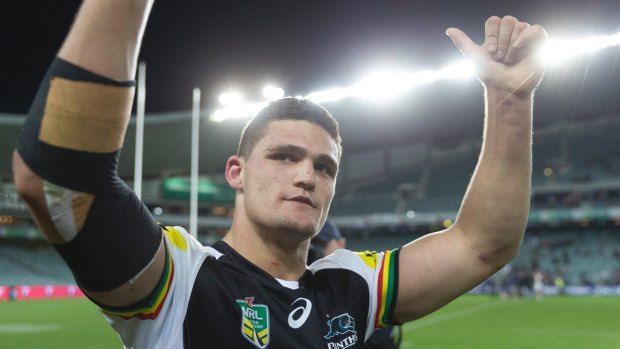 Control: Nathan Cleary.