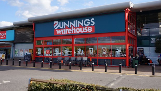 The first Bunnings store in Britain