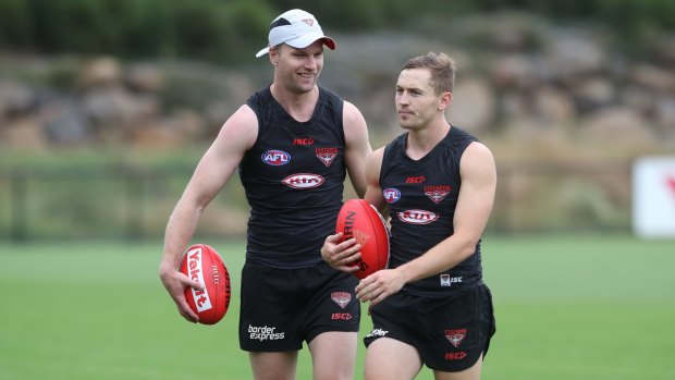Jake Stringer and Devon Smith will have their first hitout for the Bombers on Saturday.