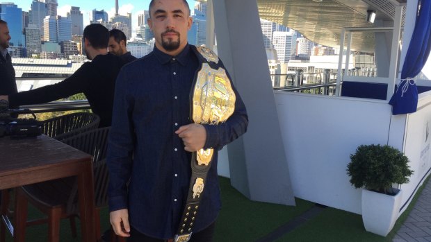 Whittaker won the interim middleweight title, which later became the undisputed title, in 2017.
