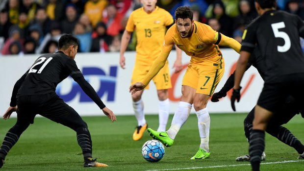 Australia's Mat Leckie is feeling rejuvenated at Socceroos camp.