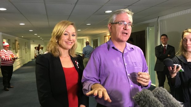 Larissa Waters (left) is set to be replaced by Andrew Bartlett (right) as a Greens Senator for Queensland.