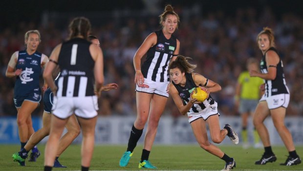 The AFL Women's league is a sign of the rising interest in women in sport.