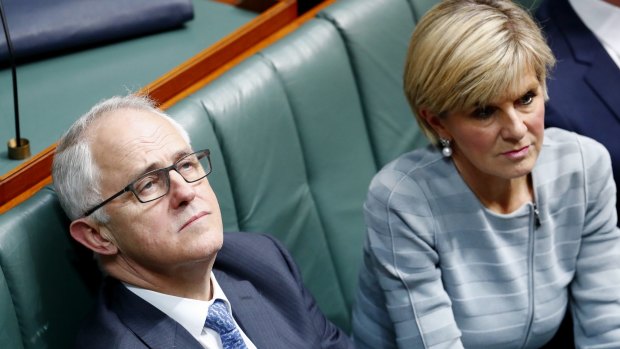 Prime Minister Malcolm Turnbull and Foreign Minister Julie Bishop.
