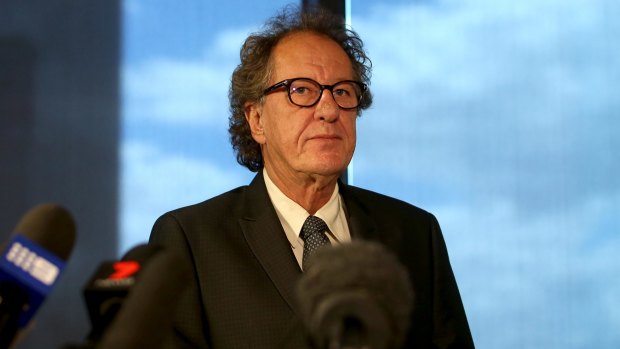 Geoffrey Rush has denied any allegations of wrongdoing.